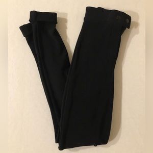 Black American Apparel riding pants XS
